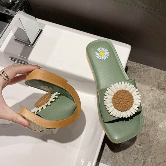 DÉP HOA CÚC ĐỦ MÀU