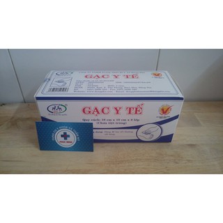 Gạc Y Tế Đắp Mặt Nạ Đông Pha (10 x 10 x 8 Lớp)