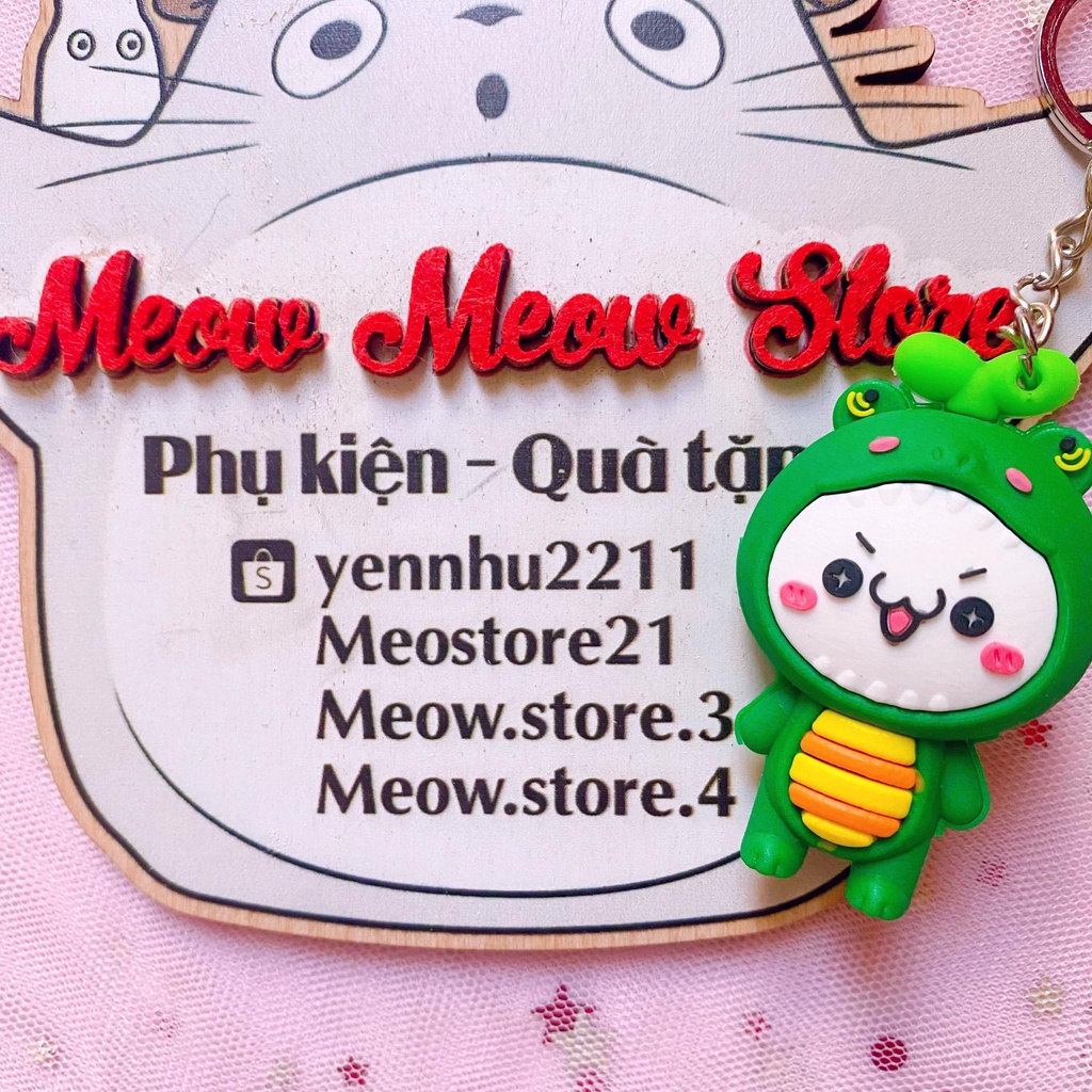 ❣️Ảnh MeowMeow+ Được Chọn Mẫu❣️ Móc Chìa Khoá Gấu Mầm- Móc Khoá Gấu Mầm Cực Xinh❣️