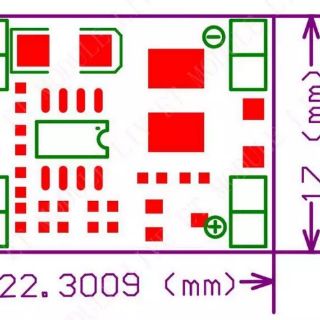 Mạch buck mini DC-DC 3A mạch hạ áp