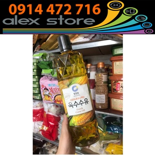 Dầu Ngô (Dầu Bắp) Daesang Hàn Quốc Chai 900ml