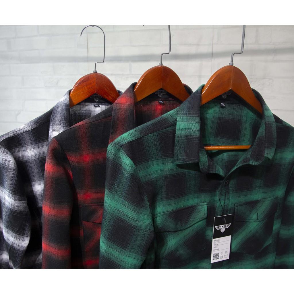 Áo sơ mi nam , sơ mi dạ caro cao cấp full hộp SM53 | BigBuy360 - bigbuy360.vn