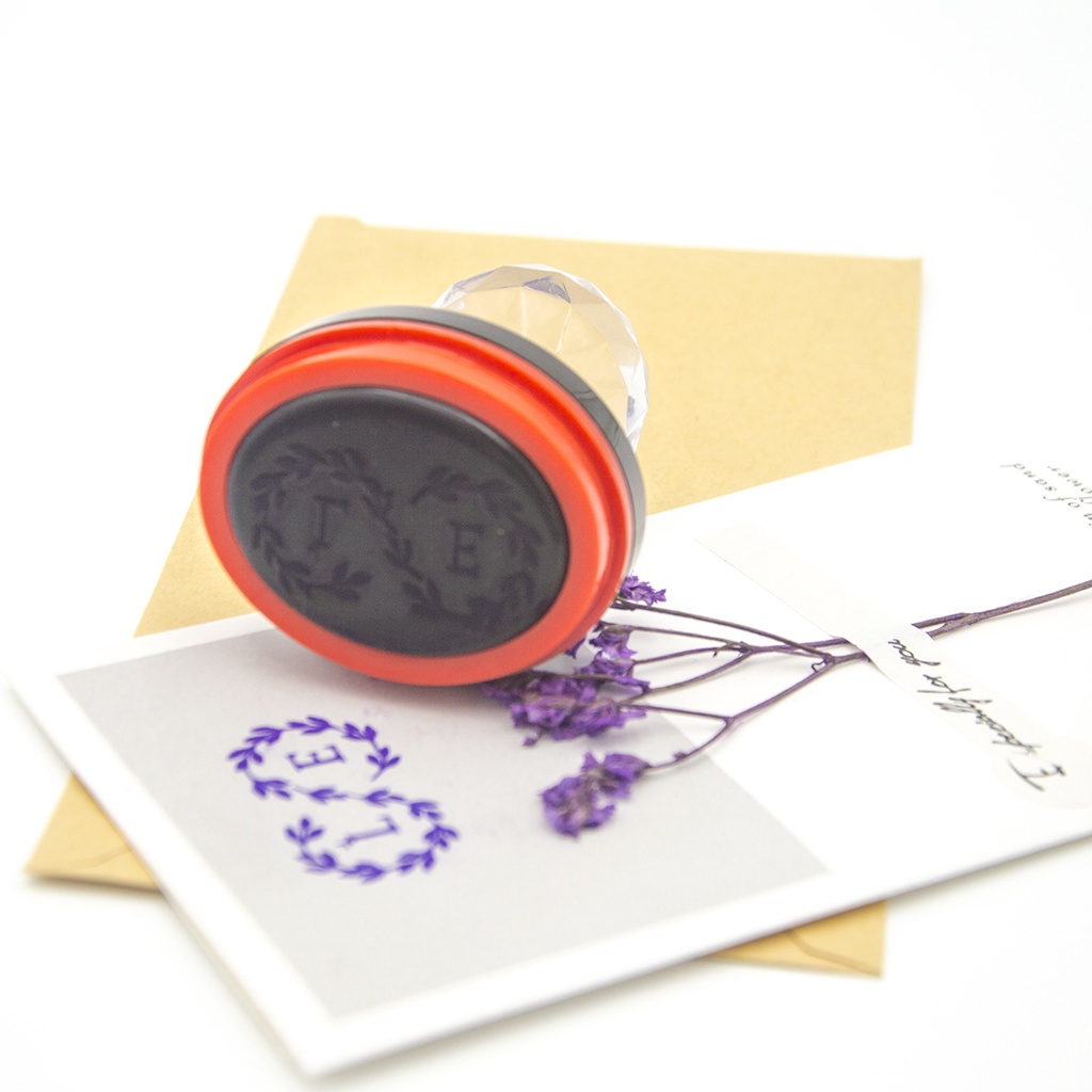 Con Dấu Đóng Sáp Niêm Phong Hình Chữ Nhật/Vuông/Tròn Cảm Ứng Chạm Khắc Tùy Chỉnh