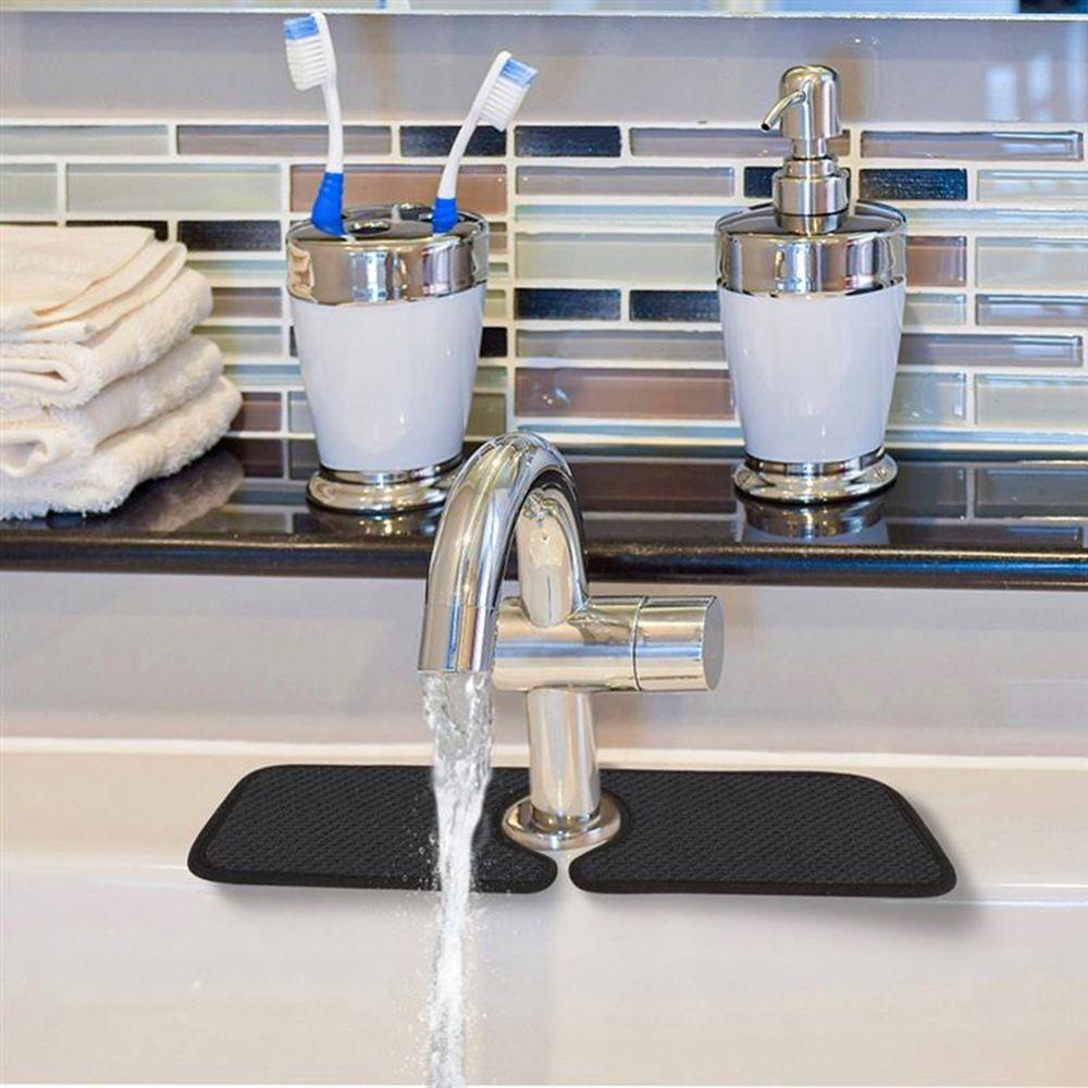 Thảm Chùi Chân Bằng Sợi Micro Thấm Hút Nước Chống Văng Cho Nhà Bếp / Phòng Tắm