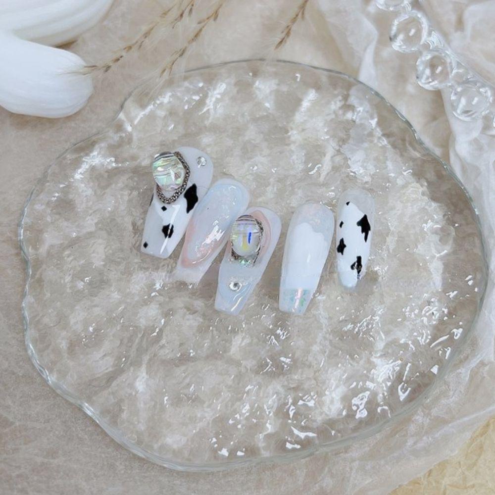 Bảng Acrylic Trong Suốt Trưng Bày Móng Tay Phong Cách Nhật Bản