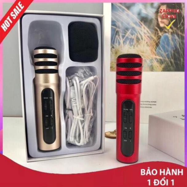 ✔️ Micro thu âm không cần soundcard,Mic hát karaoke C7 Thu Âm  - Bảo hành 1 đổi 1 [MUA BAO NHIÊU TẶNG BẤY NHIÊU]