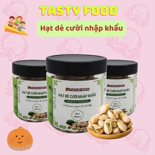 Hạt dẻ cười nhập khẩu chính hãng Fansipan hộp 230g, dẻ cười sấy khô đồ ăn vặt Tasty Food
