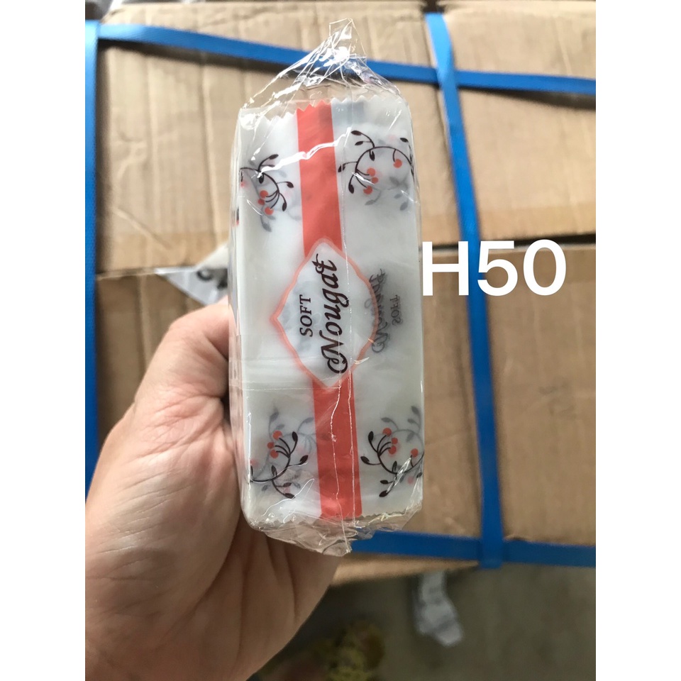 Túi kẹo nougat Hồng Cam H50 (200c)