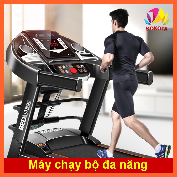 Máy Chạy Bộ Gấp Gọn Đa Năng, Máy Chạy Bộ Tại Nhà Cao Cấp, Có Chức Năng Nghe Nhạc, Chống Ồn, Tiết Kiệm Điện