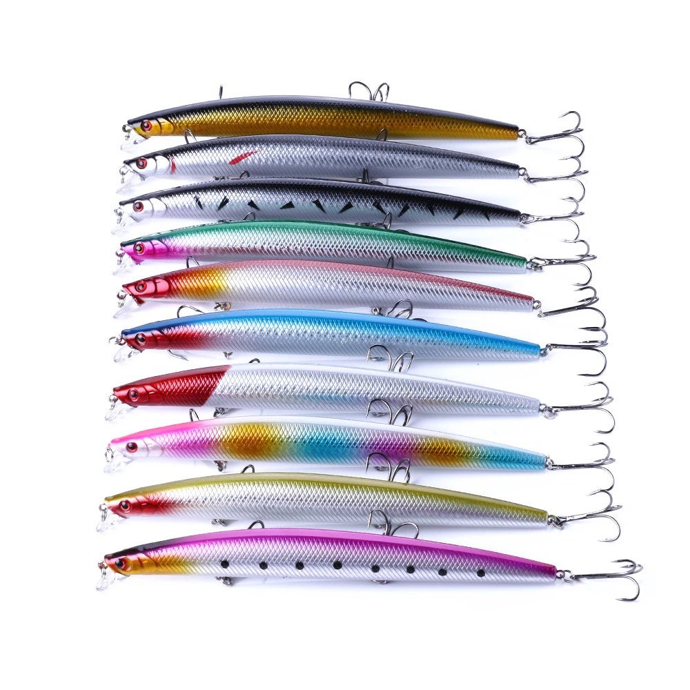 Mồi Câu lure, cá chẽm , có mú, cá ngão , cá biển dài 18cm nặng 26gr