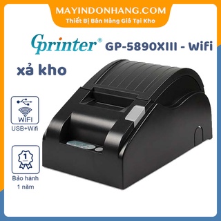 [Mã ELHAMS5 giảm 6% đơn 300K] [XẢ KHO 5000 cái] Máy in hóa đơn Wifi Ocha POS GP-5890XIII [WIFI+USB] Máy in từ app Sapo