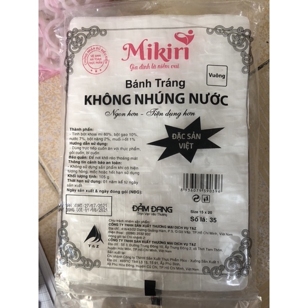 1 bịch bánh tráng không nhúng nước | BigBuy360 - bigbuy360.vn