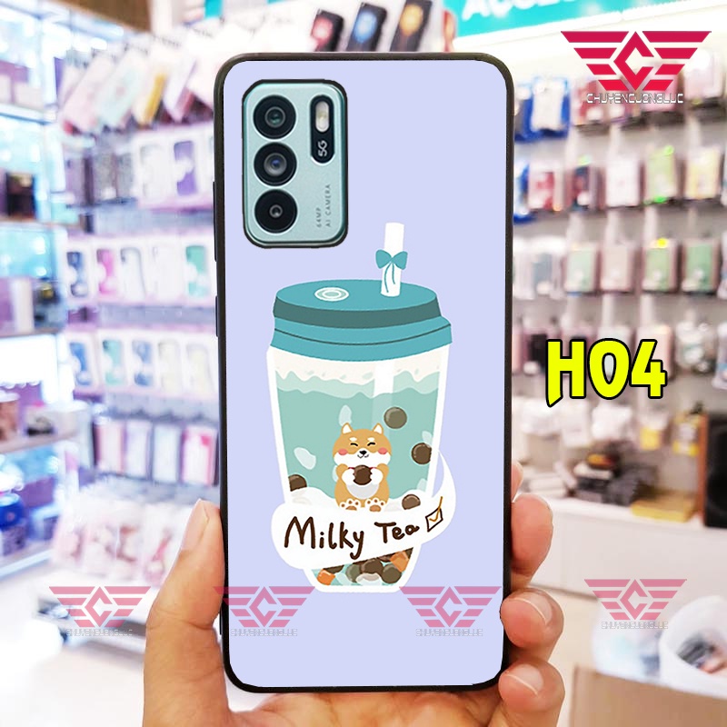 Ốp lưng OPPO RENO 5/ RENO 4/ RENO 3 TRÀ SỮA SIÊU CUTE