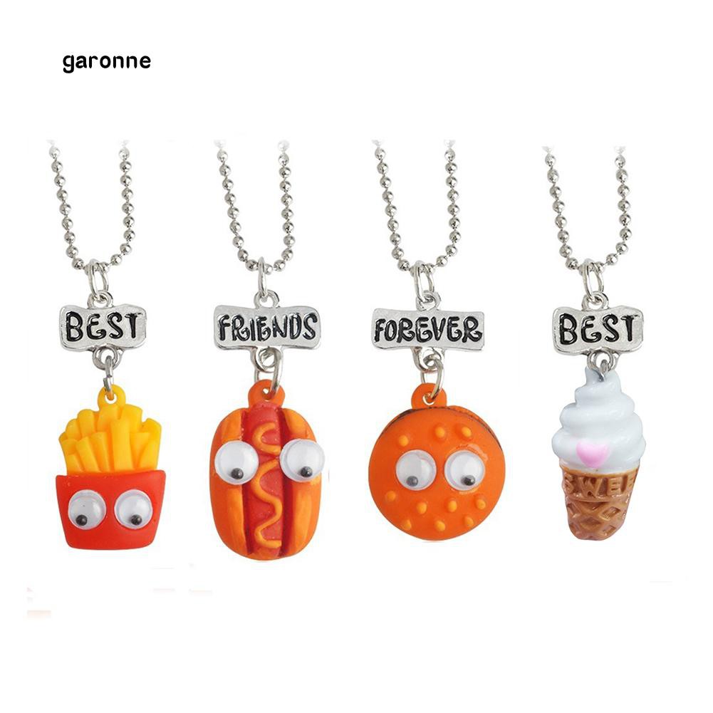 Set 3 dây chuyền mặt khắc chữ ý nghĩa dùng làm quà tặng bé