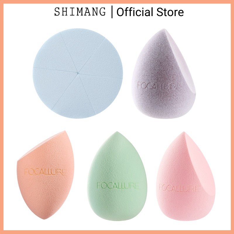 Mút Trang Điểm Tán Kem Nền FOCALLURE Mềm Mại Bằng Xốp 1pc 20g FMTD1