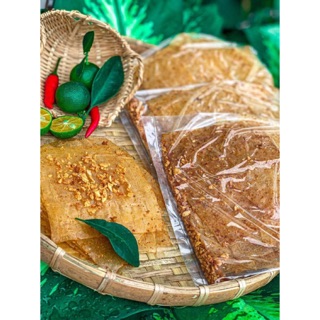 Bánh tráng muối tỏi nhuyễn xì ke siêu cay
