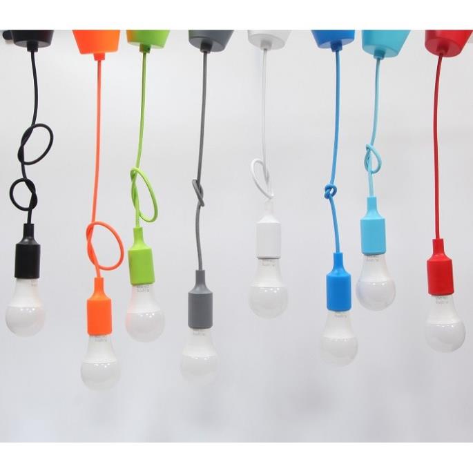 Bộ 3 dây đèn thả trang trí bóng led búp 9W