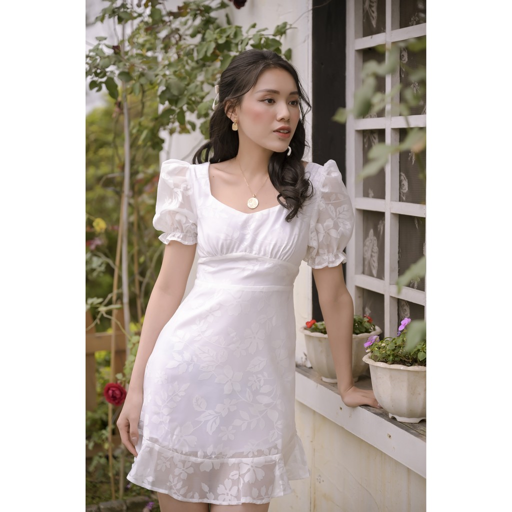 [ Miều ] Đầm kiểu tay phồng Andrea Dress