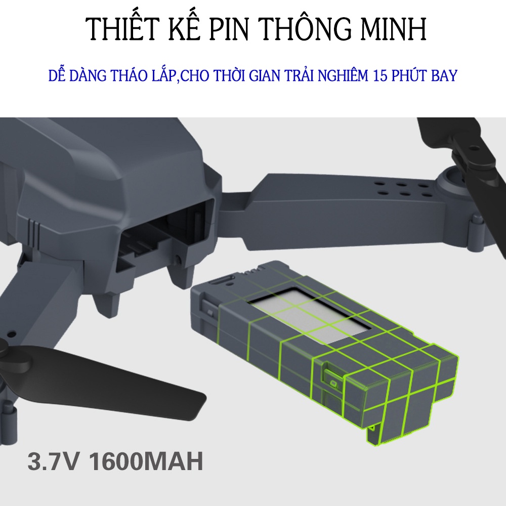 Pin Flycam E88,E88pro F82 E58 F89 Dung lượng cao hàng chất lượng tốt loai nhập khẩu tốt nhất