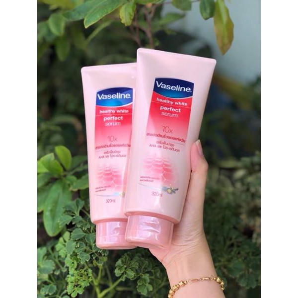 DƯỠNG THỂ VASELINE HEALTHY WHITE PERFECT SERUM 10X 320ML CHÍNH HÃNG - 4711