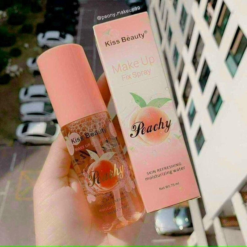 Xịt khoáng đào kiss beauty | BigBuy360 - bigbuy360.vn