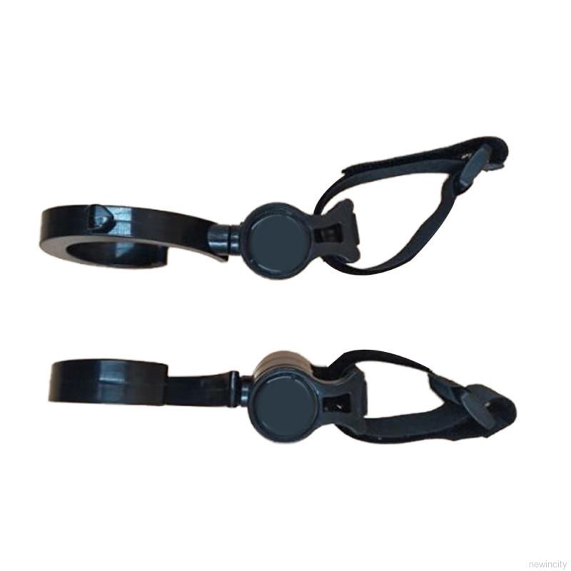 Bộ 2 móc treo đồ gắn xe đẩy trẻ em đa năng có thể xoay 360 độ tiện dụng