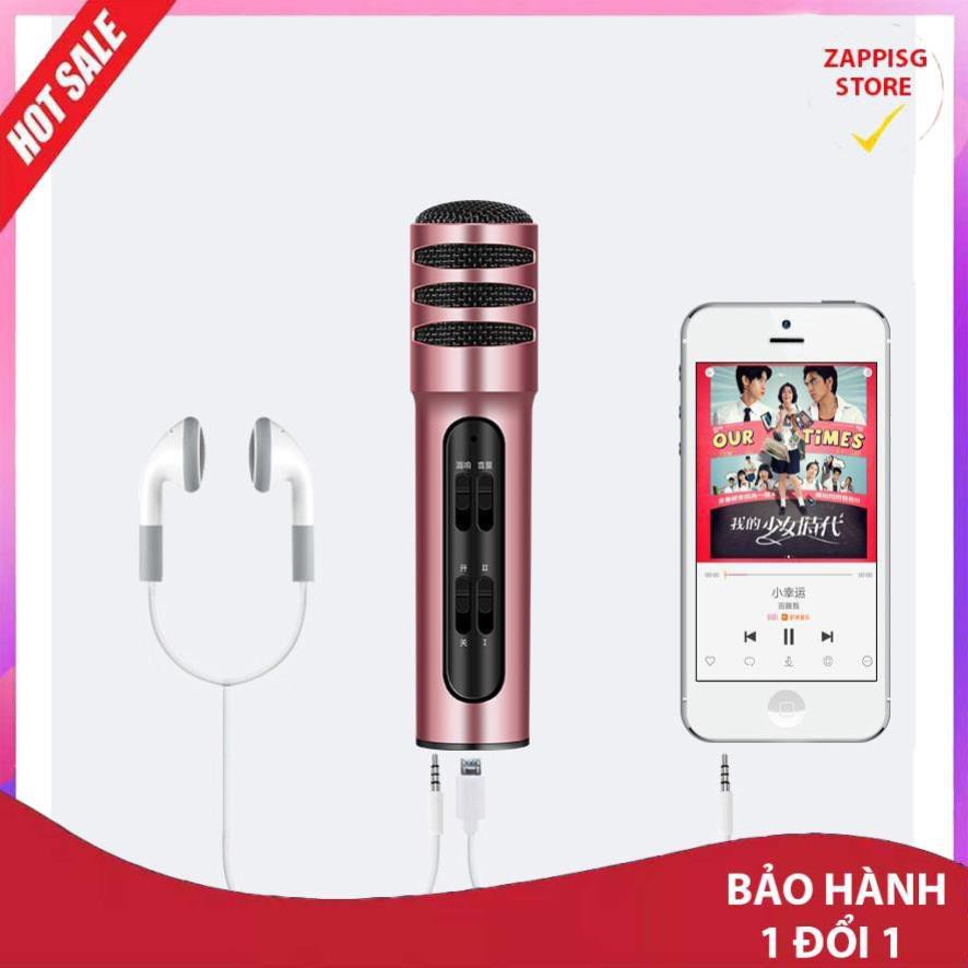 ✔️ Micro thu âm không cần soundcard,Mic hát karaoke C7 Thu Âm  - Bảo hành 1 đổi 1