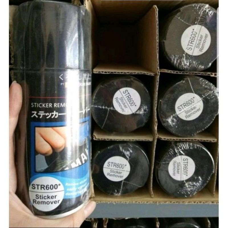 0Chai xịt lột keo decal, tẩy băng dính STR600 (300ml) của hãng Sơn Samurai Paint tiện ích.