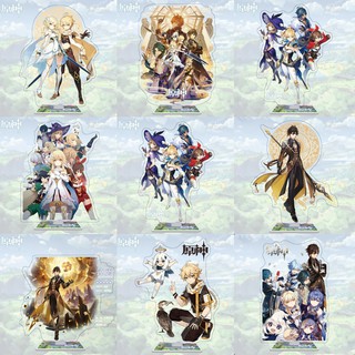 Tượng mica Standee anime GENSHIN NỮ SINH - Genshin Impact