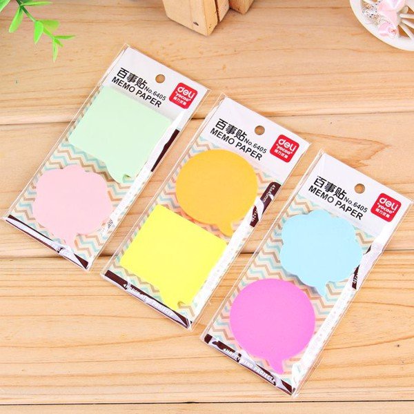 Giấy Note Ghi Chú Hoạ Tiết Cute DELI CHÍNH HÃNG