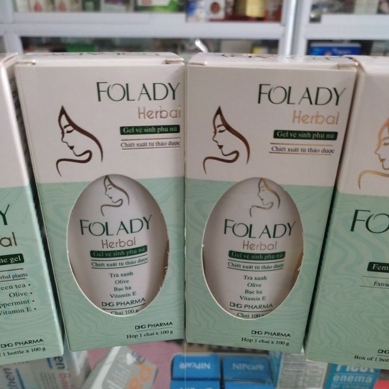 Dung dịch vệ sinh Folady herbal 100g