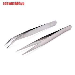 Set 2 Nhíp Thẳng Bằng Thép Không Gỉ Chuyên Dụng Cho May Vá