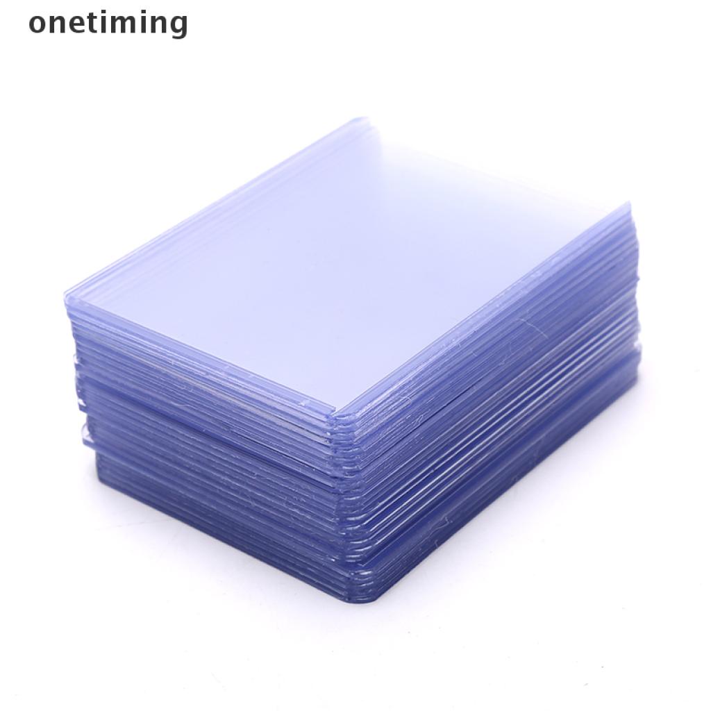 Otvn 10/25PCS 35PT Top Loader 3X4" Board Game Cards Outer Protector Gaming Trading Jelly