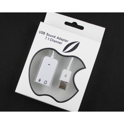 [flash sale] USB sound dây 7.1 ( Cáp chuyển đổi USB ra âm thanh cổng 3.5) [giá gốc]