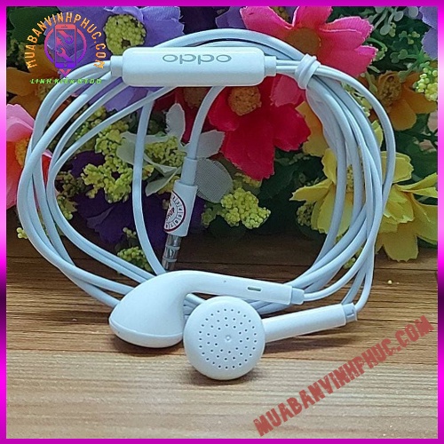 TAI NGHE NHÉT TAI (3.5MM) TƯƠNG THÍCH OPPO F1S / A3S / A5S / F3 / F5 / F7 / F9 / F11 / F11 PRO / A1K / A83 - MBVP.COM