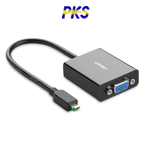 Cáp chuyển Micro HDMI ra VGA Ugreen 40269 chính hãng