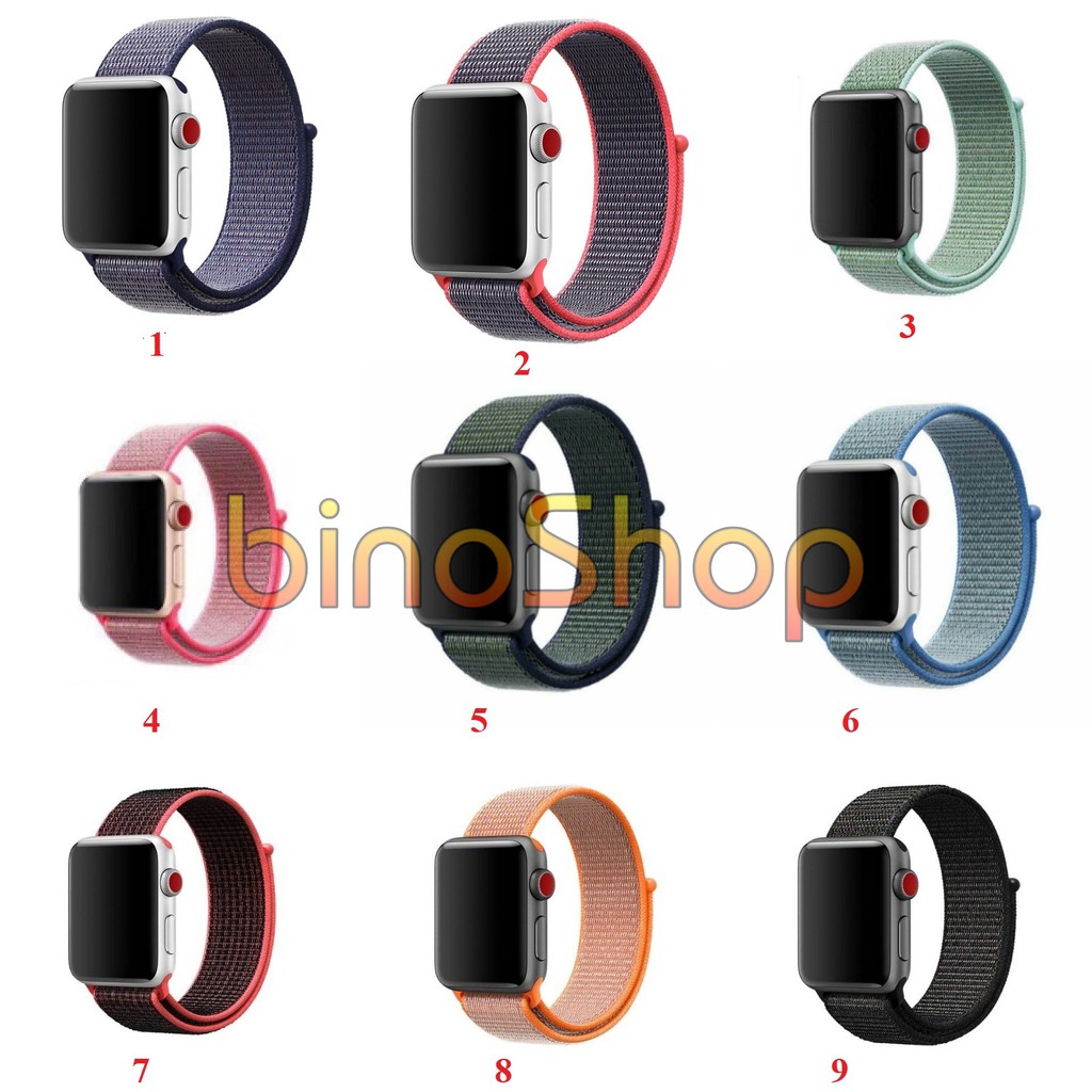 Dây Sport Loop Apple Watch loại cao cấp 38mm - 42mm