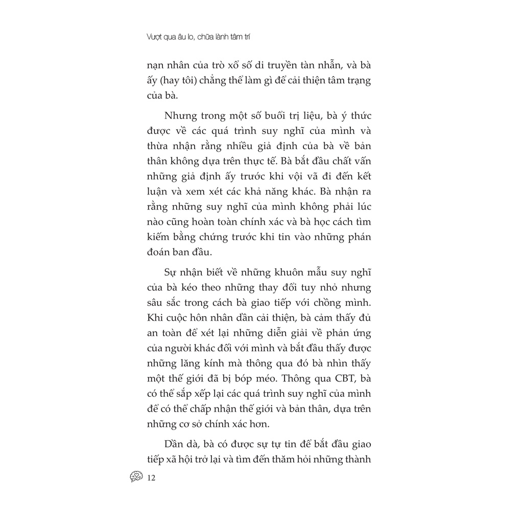 Sách Vượt Qua Âu Lo Chữa Lành Tâm Trí