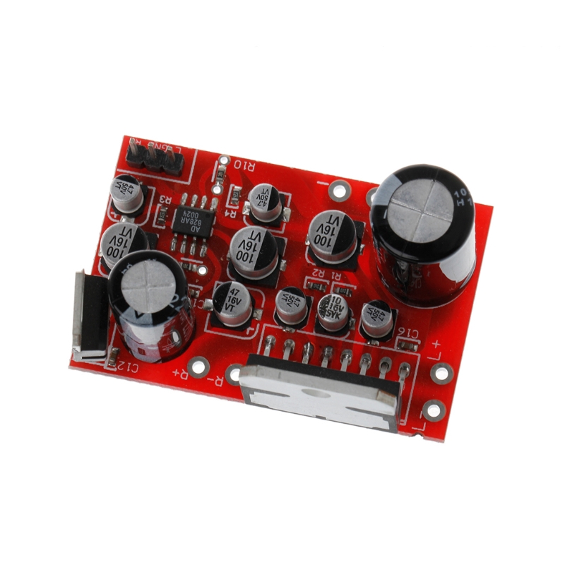 Bảng mạch khuếch đại DC 12V TDA7379 38W+38W với bộ tiền khuếch đại AD828