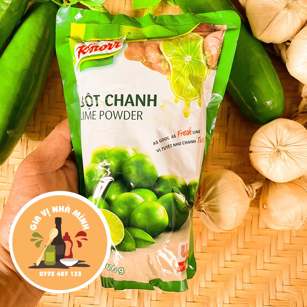 BỘT CHANH KNORR LIME POWDER GÓI CHIẾT LẺ 100GR-400GR