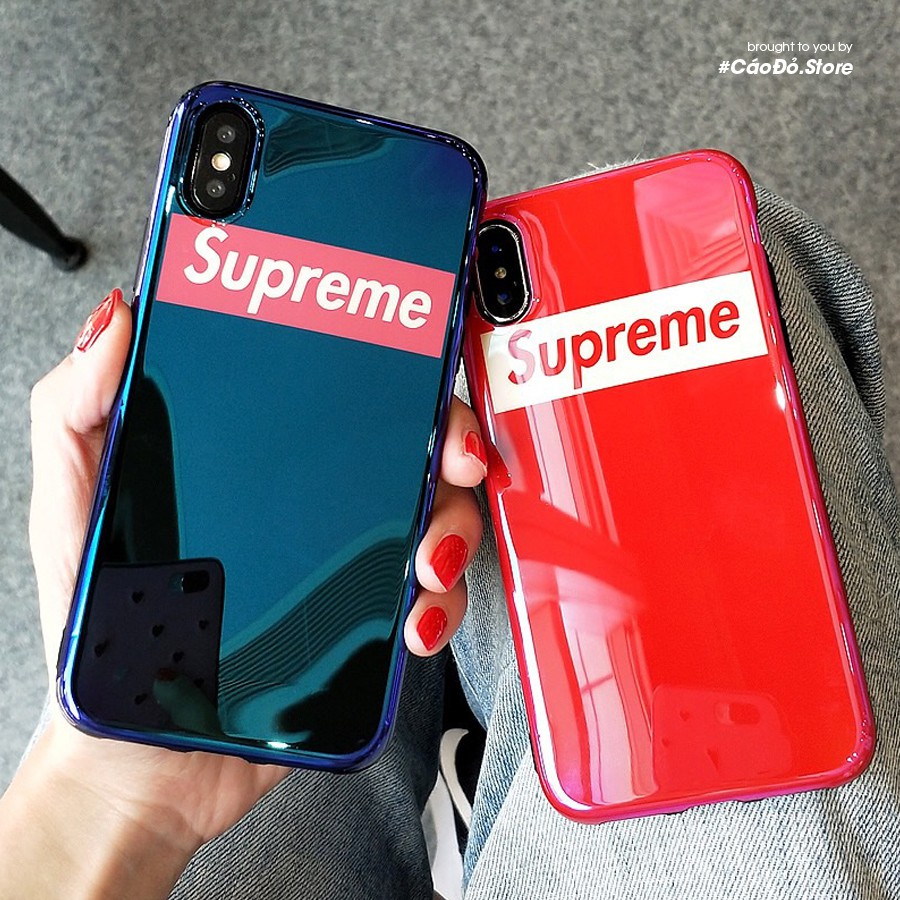 Ốp Supreme logo ngang
