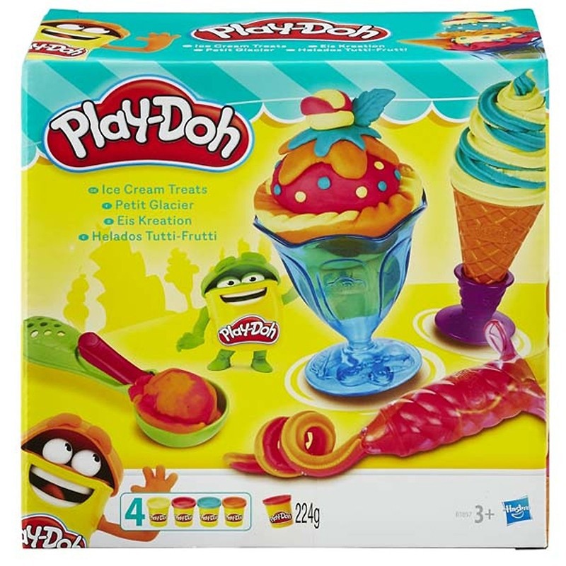 Đồ chơi đất nặn - Dụng cụ làm Kem tươi Play-Doh - B1857