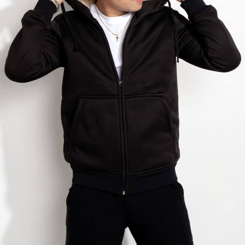 Áo đôi Hoodie nam nư unisex lót lông cừu frm rộng chất nỉ không xù siêu ấm mặc thu đông