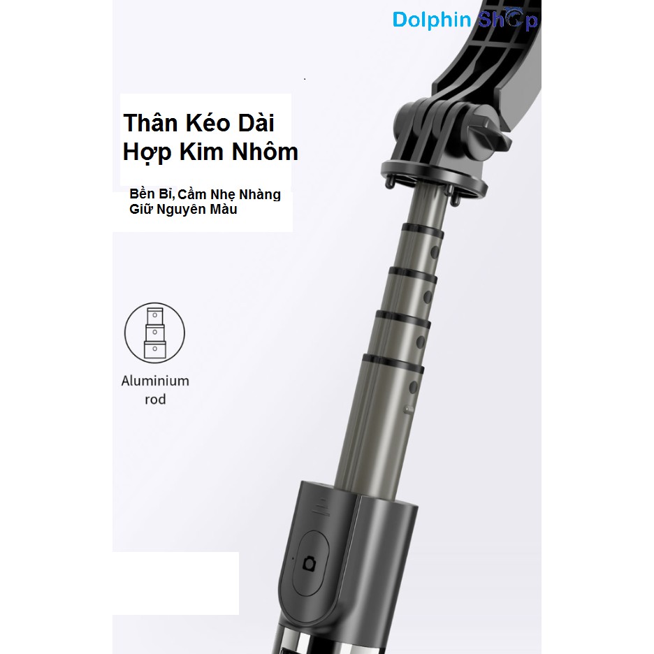 [Có Clip] Gimbal Điện Thoại Chống Rung Kiêm Gậy Selfie Bluetooth Nhỏ Gọn Tiện Lợi