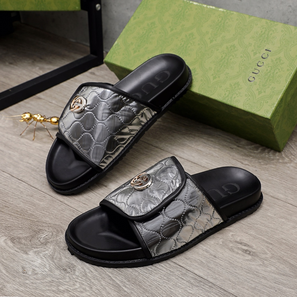 Dép nam thời trang gucci GC hàng chuẩn 1:1 dễ đeo, dễ phối đồ