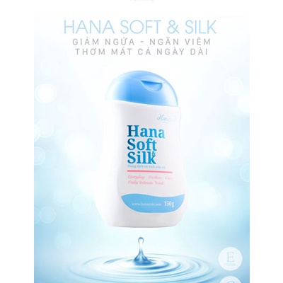 Dung Dịch Vệ Sinh Phụ Nữ Hana Soft Silk Khử Mùi Dịu Nhẹ (chính Hãng)