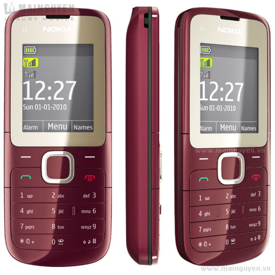 ĐIỆN THOẠI NOKIA C2 00 – 2 SIM ZIN CHÍNH HÃNG(HÀNG CŨ) SIÊU BỀN-BẢO HÀNH 6 THÁNG