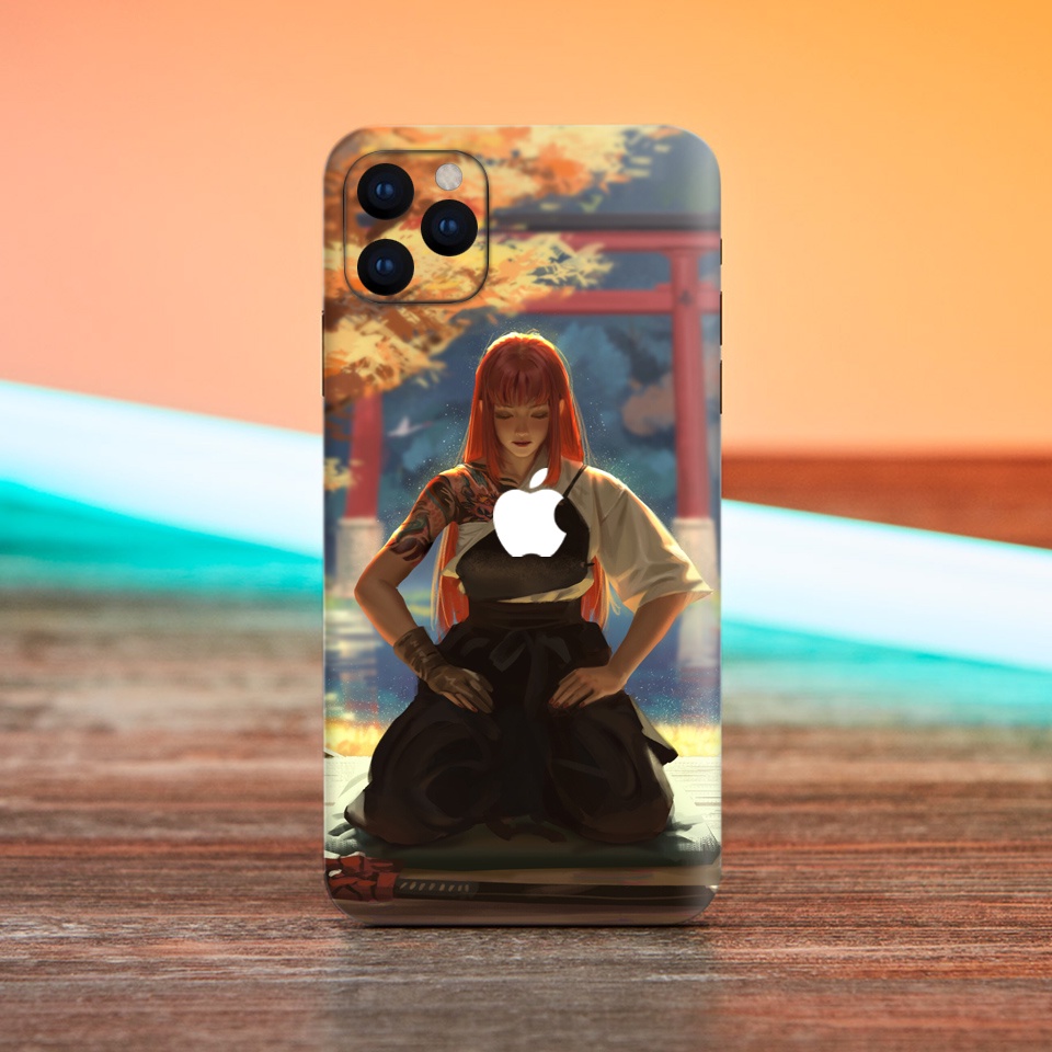 Miếng Dán Skin Điện Thoại In Hình Nin-ja Cho Iphone 6/ 7/ 8/ X/ XS/ 11/ 11 Pro Max Và Các Dòng Máy Android