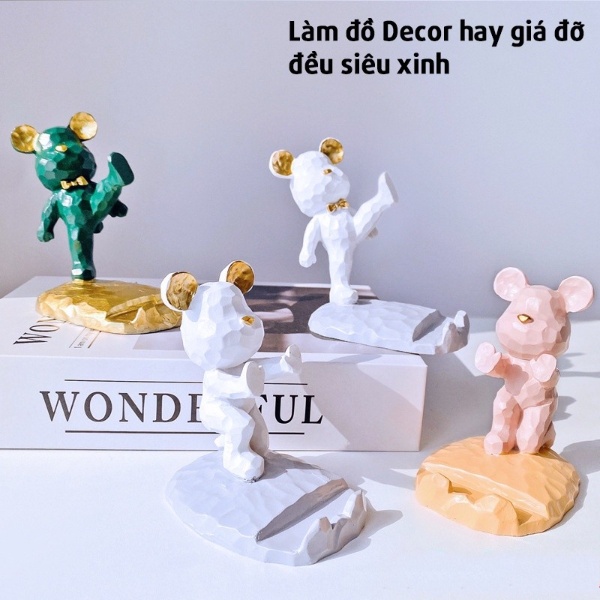 Giá Đỡ Điện Thoại Gấu Con Dễ Thương