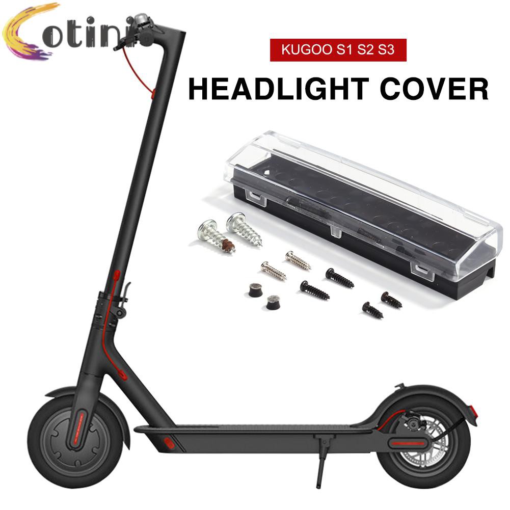 Phụ Kiện Bọc Đèn Pha Bằng Nhựa Cho Xe Scooter Kugoo S1 S2 S3